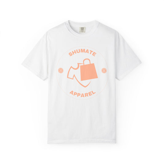 Shumate Apparel Logo T-Shirt — Casual Graphic Tee with Shopper Icon