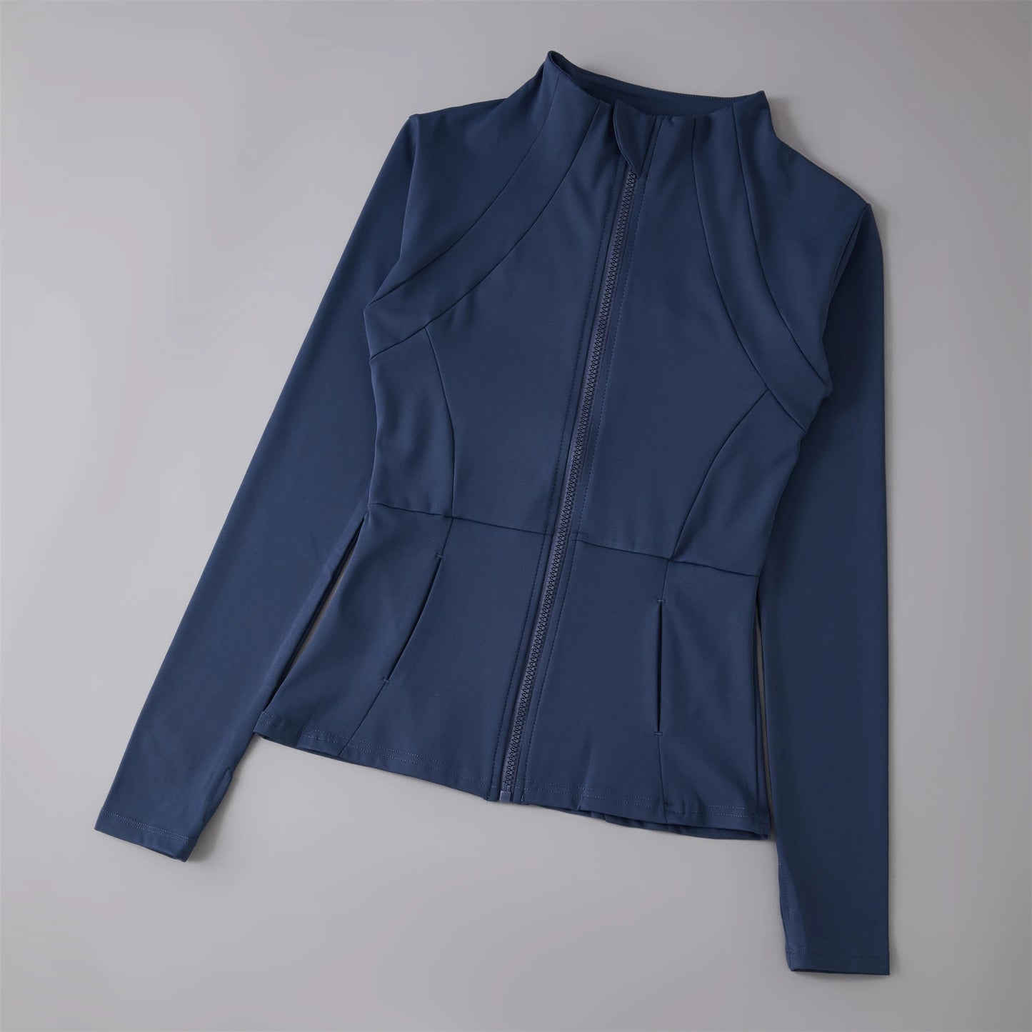 Women Yoga Windbreaker Sports Jacket With Long Sleeve Workout Comfort Design