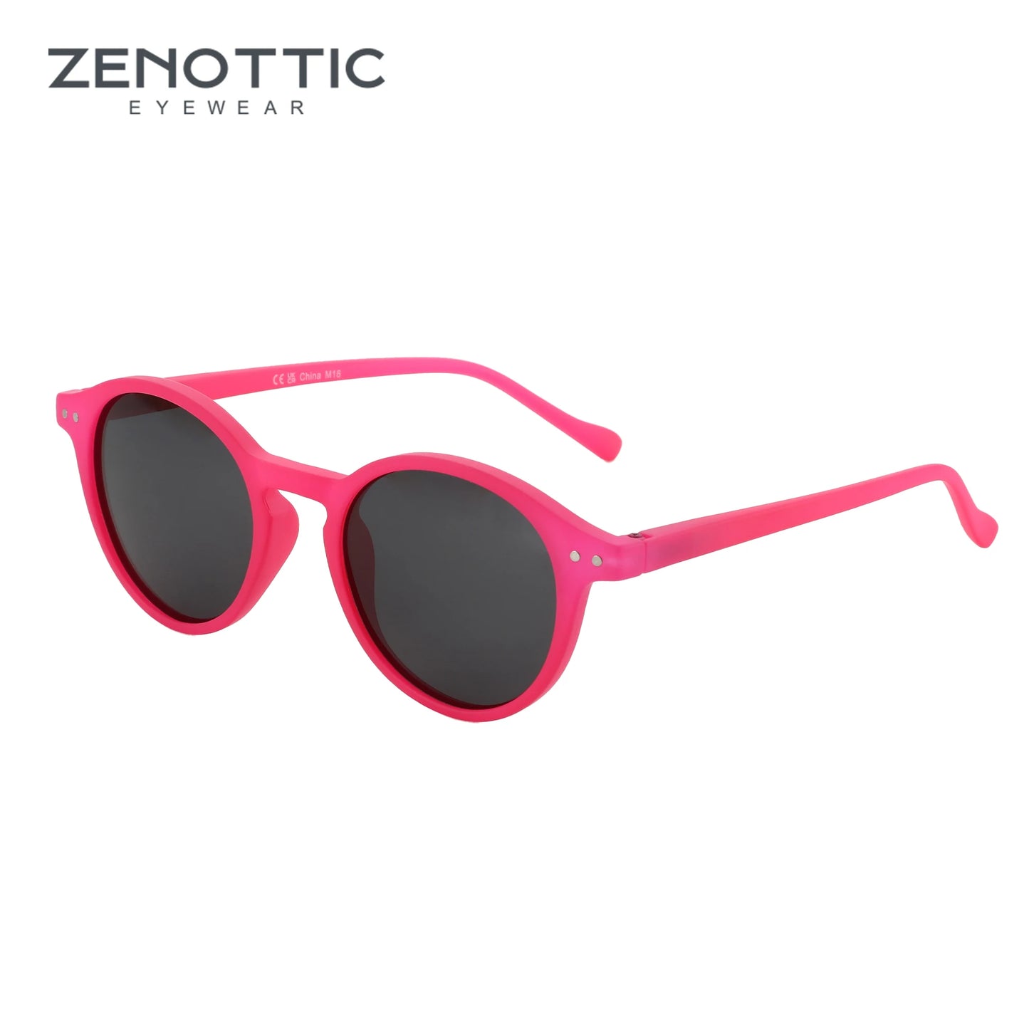 Retro Round Polarized Sunglasses With UV400 Vintage Fashion Style Design Features