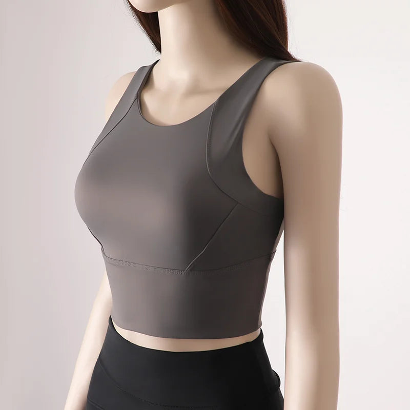 Women Sports Bra Tank Top For Yoga Workout And Gym Training
