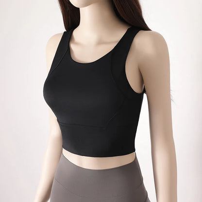 Women Sports Bra Tank Top For Yoga Workout And Gym Training