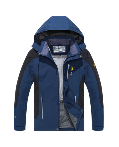 Men's Waterproof Hiking Jacket With Windproof Outdoor Trekking Fashion Style Design