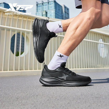 Mens Breathable Running Shoes With Lightweight Shock Absorbing Soft Sole Comfort