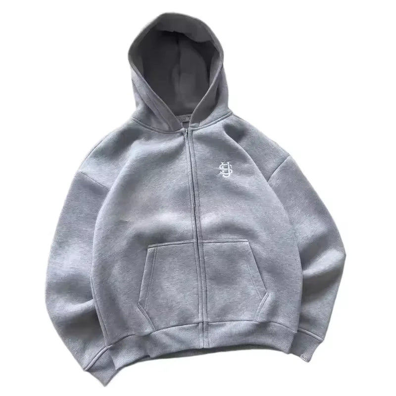 Mens Streetwear Hoodie Set With Embroidered Sweatpants