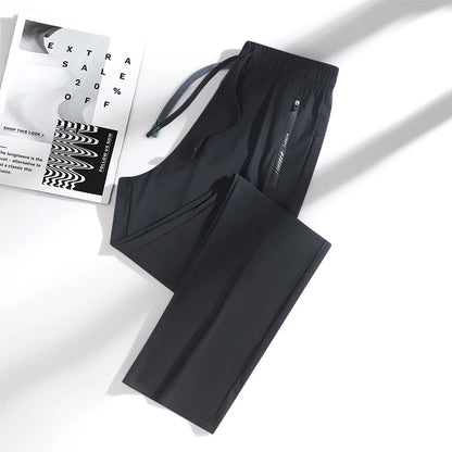 Quick Dry Breathable Ice Silk Pants For Casual Sports And Comfort