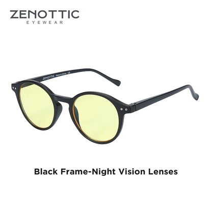 Retro Round Polarized Sunglasses With UV400 Vintage Fashion Style Design Features