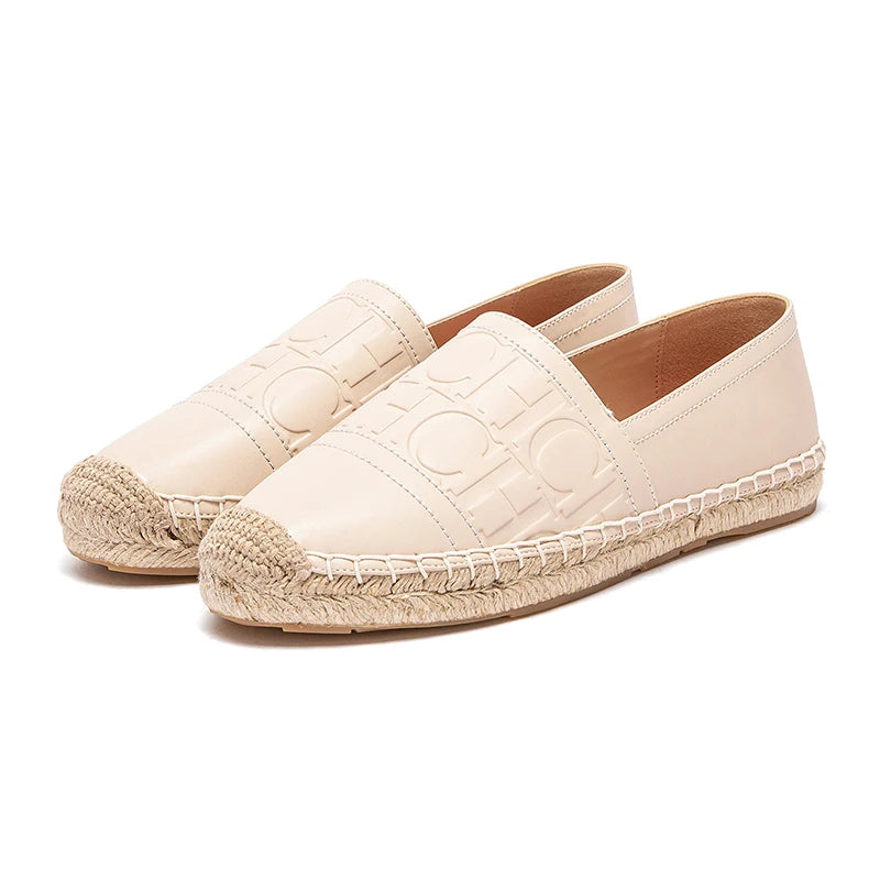 Women's Beach Shoes With Anti Slip Handmade Hemp Bottom Casual Comfort