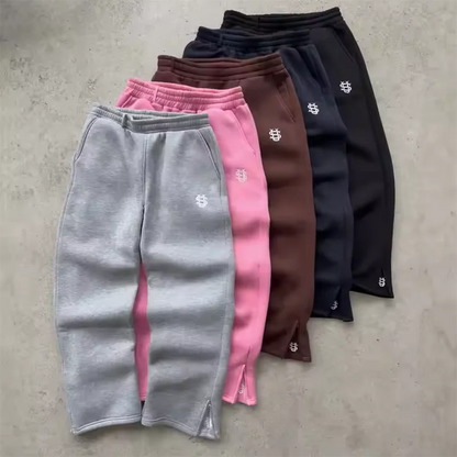Mens Streetwear Hoodie Set With Embroidered Sweatpants