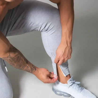 Mens Striped Jogger Sweatpants For Fitness Running