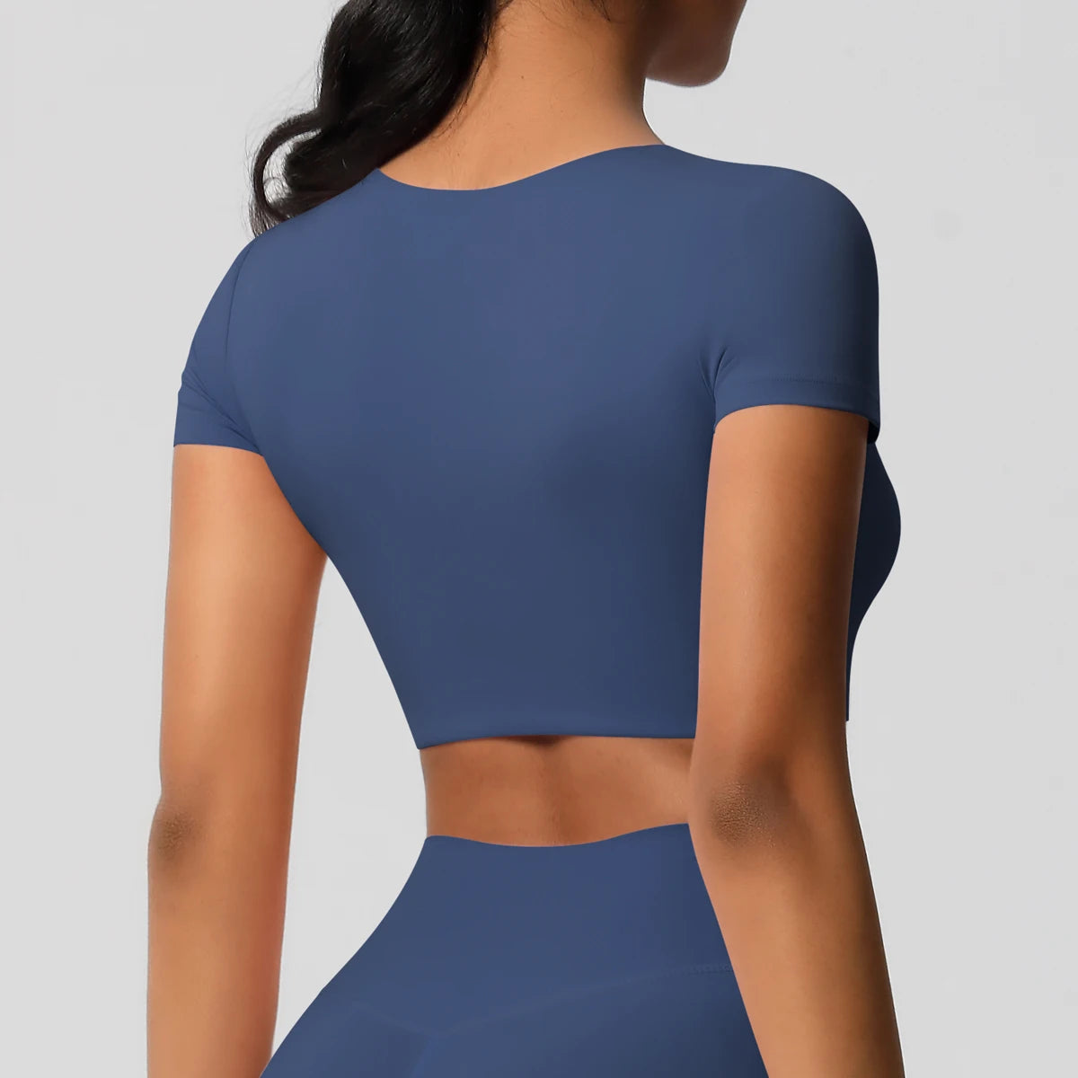 Women's Padded Running Sports Shirt For Yoga Fitness And Gym Training