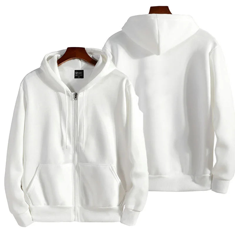 Fashion Zipper Hoodies With Long Sleeve Casual Sportswear For Everyday Comfort