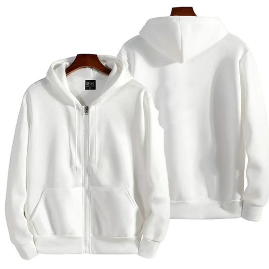 Fashion Zipper Hoodies With Long Sleeve Casual Sportswear For Everyday Comfort