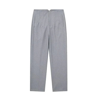 Women's High Waist Office Pants With Formal Pencil Trouser Fashion Style