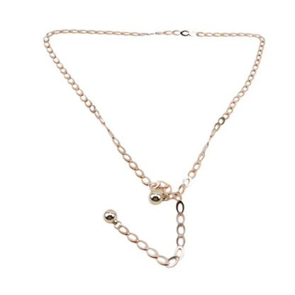 Women's Gold Waist Chain Belt With Elegant Party Fashion Style Design