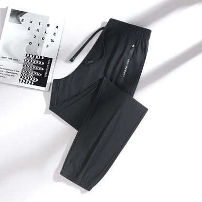 Quick Dry Breathable Ice Silk Pants For Casual Sports And Comfort