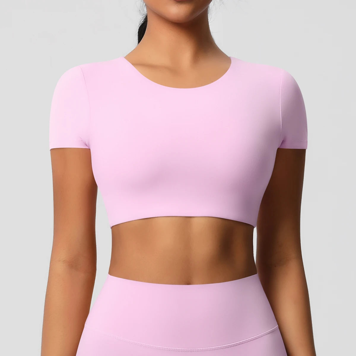 Women's Padded Running Sports Shirt For Yoga Fitness And Gym Training