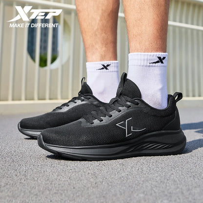 Mens Breathable Running Shoes With Lightweight Shock Absorbing Soft Sole Comfort