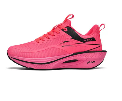 Breathable Lightweight Marathon Running Shoes With Air Cushion And Carbon Support