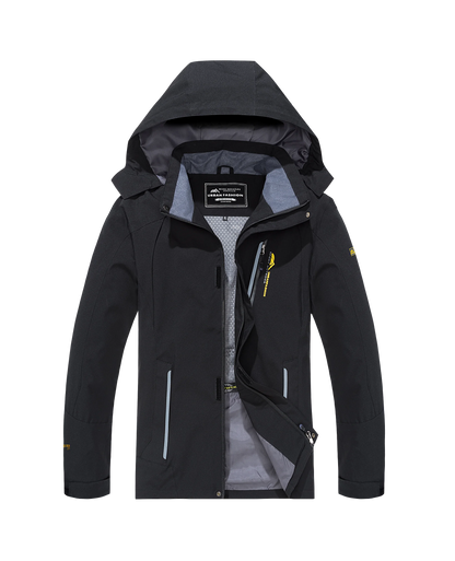 Men's Waterproof Hiking Jacket With Windproof Outdoor Trekking Fashion Style Design