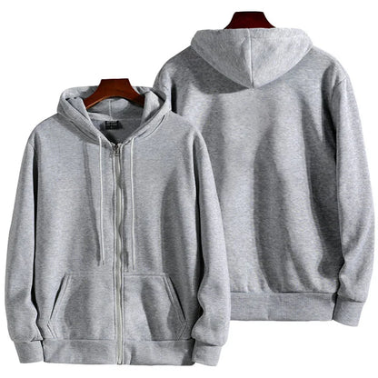 Fashion Zipper Hoodies With Long Sleeve Casual Sportswear For Everyday Comfort