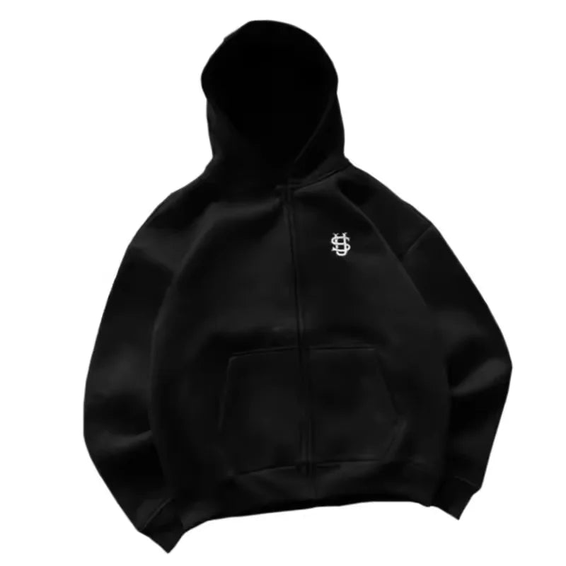Mens Streetwear Hoodie Set With Embroidered Sweatpants