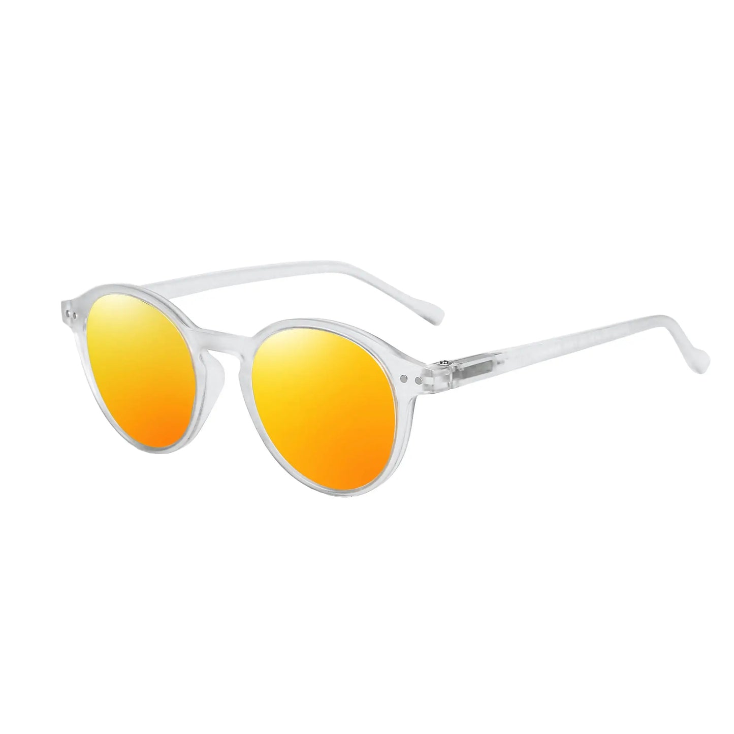 Retro Round Polarized Sunglasses With UV400 Vintage Fashion Style Design Features