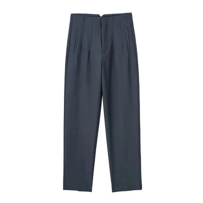 Women's High Waist Office Pants With Formal Pencil Trouser Fashion Style