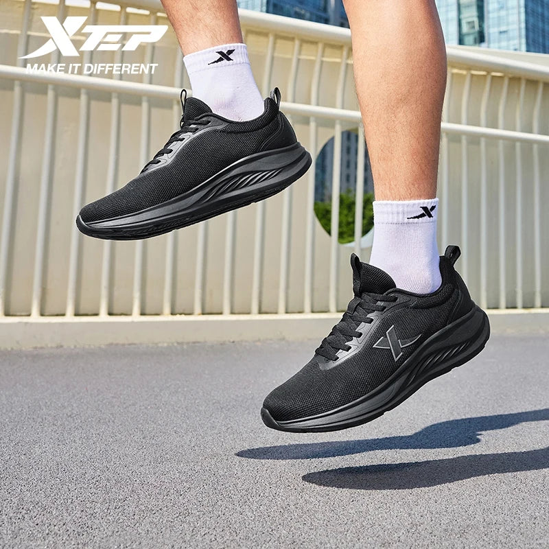 Mens Breathable Running Shoes With Lightweight Shock Absorbing Soft Sole Comfort