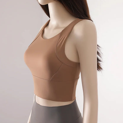 Women Sports Bra Tank Top For Yoga Workout And Gym Training