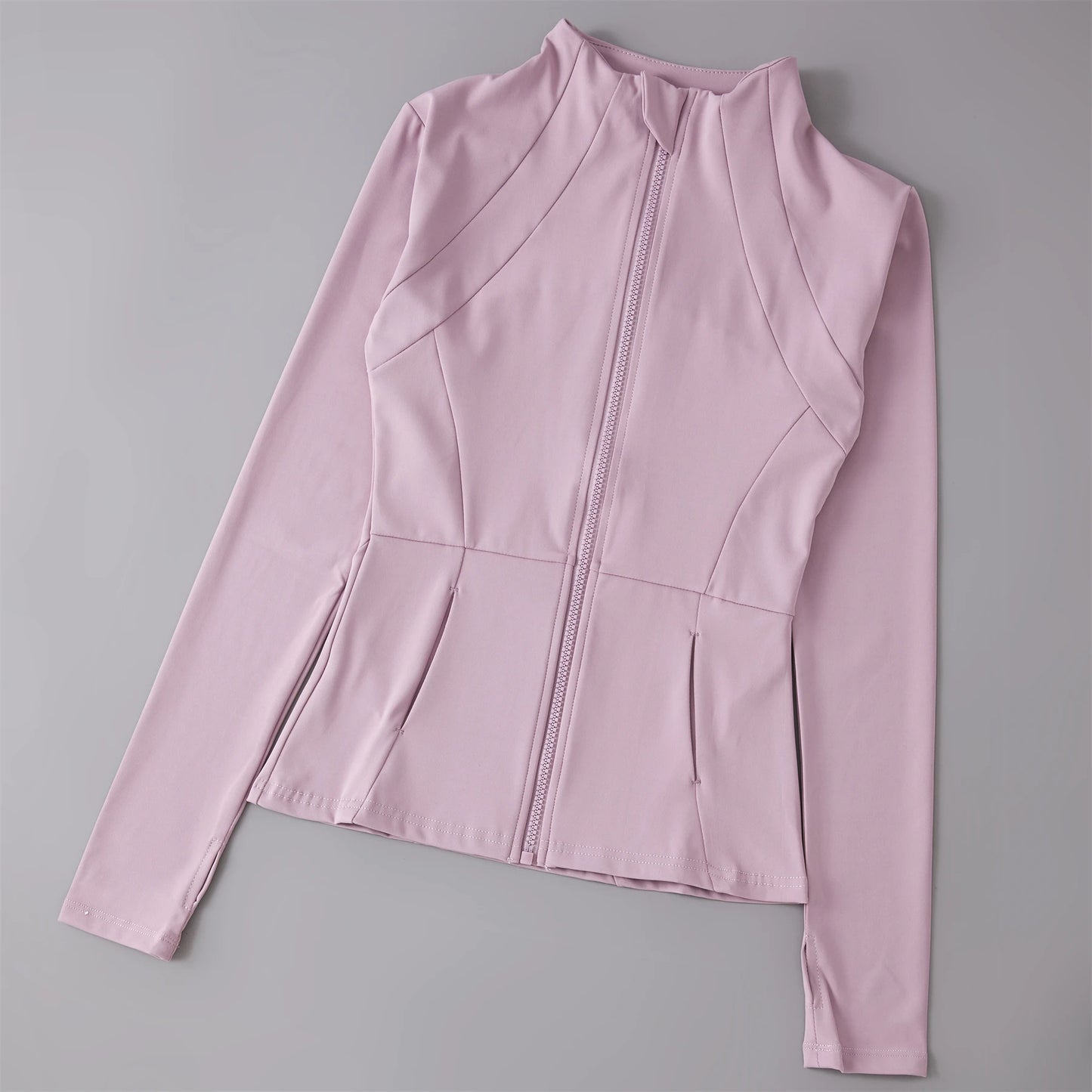 Women Yoga Windbreaker Sports Jacket With Long Sleeve Workout Comfort Design