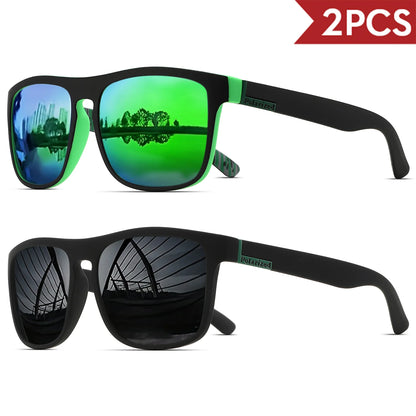 Polarized Sports Sunglasses With UV400 Lightweight Frame For Outdoor Activities