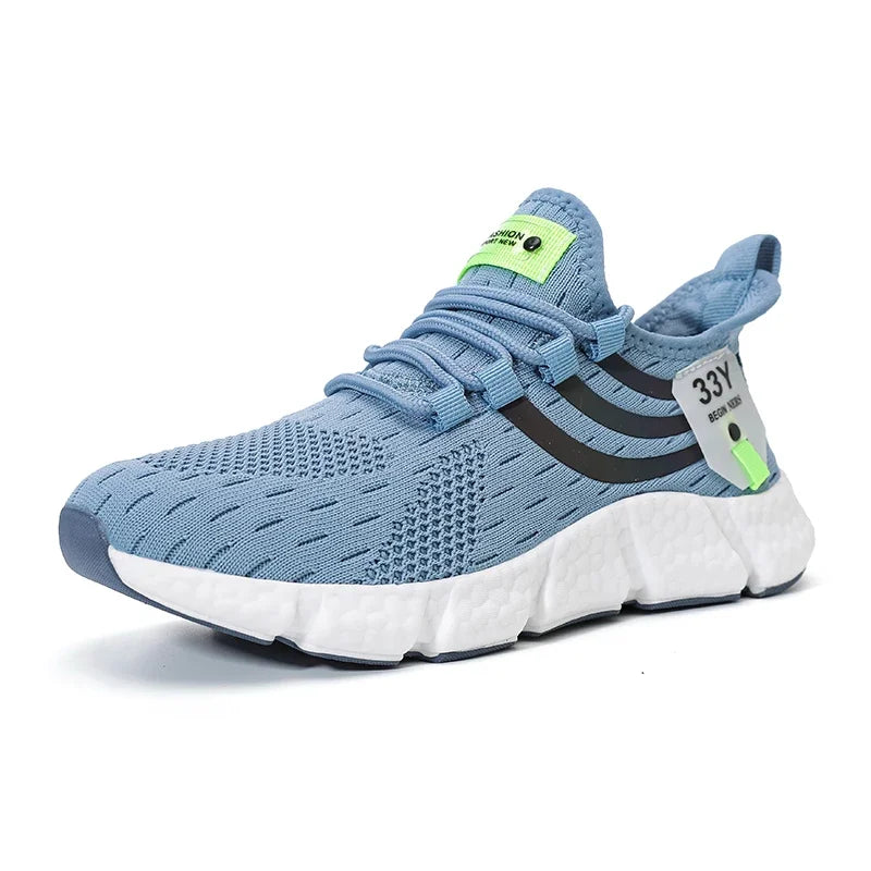 Mens Breathable Lightweight Sports Sneakers For Running Walking And Outdoor Activities