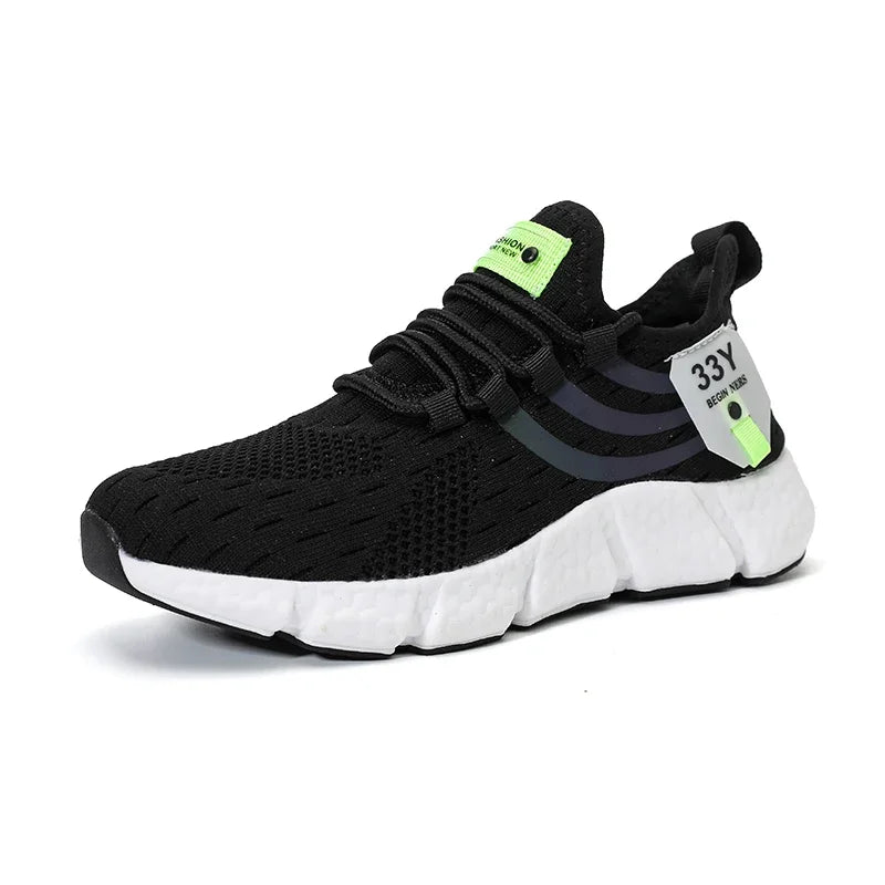Mens Breathable Lightweight Sports Sneakers For Running Walking And Outdoor Activities