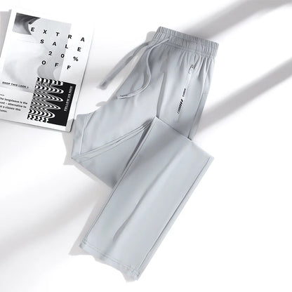Quick Dry Breathable Ice Silk Pants For Casual Sports And Comfort