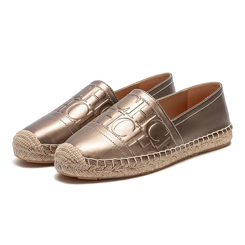 Women's Beach Shoes With Anti Slip Handmade Hemp Bottom Casual Comfort