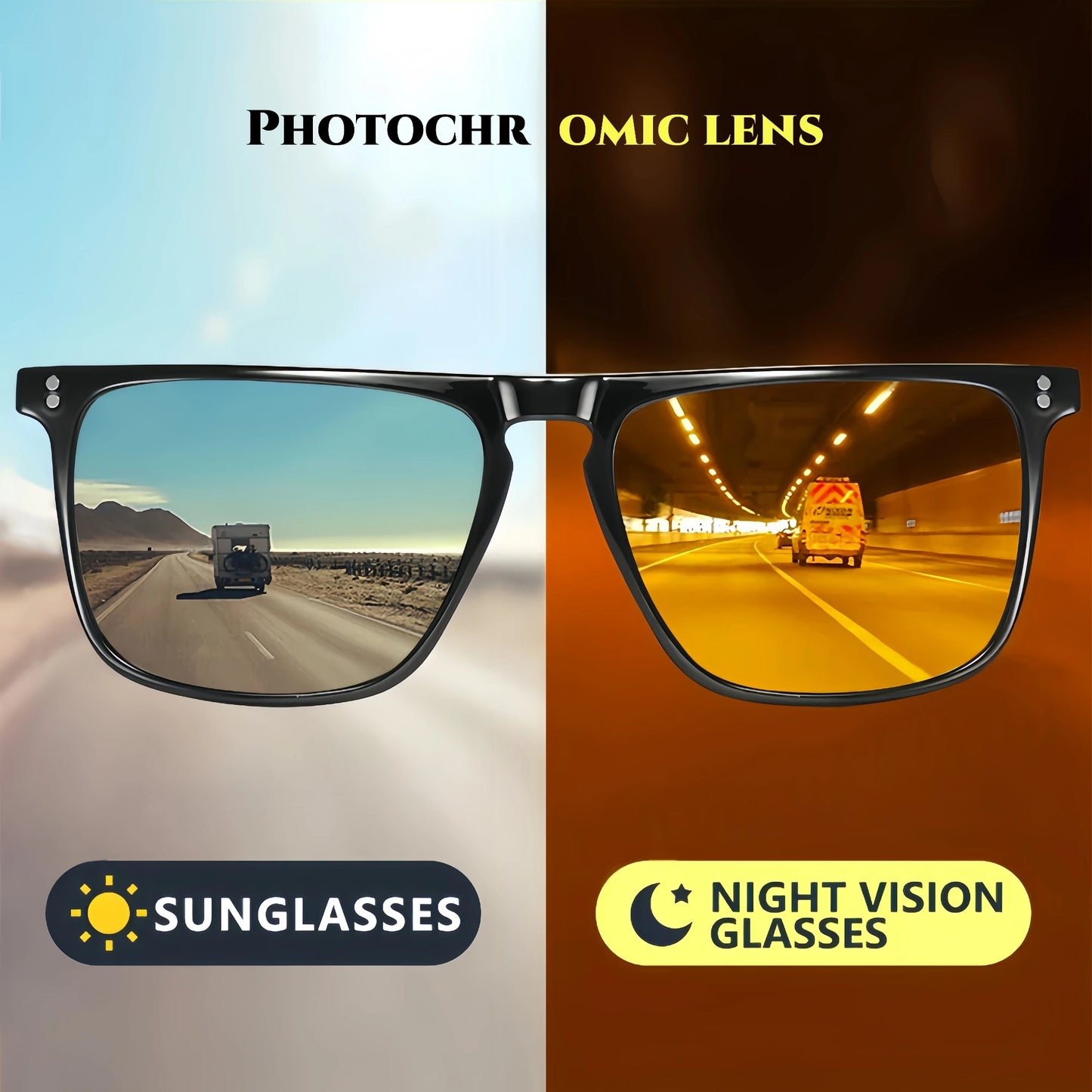 Blue Light Sunglasses With Anti Glare Urban Fashion Travel Design Features