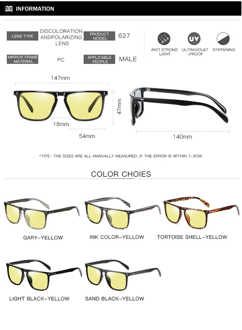 Blue Light Sunglasses With Anti Glare Urban Fashion Travel Design Features