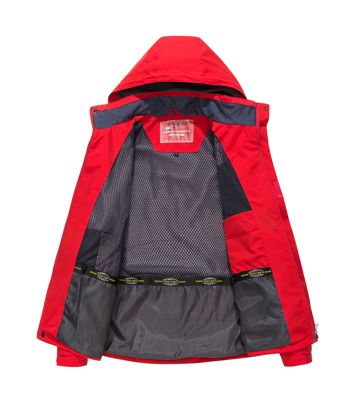 Men's Waterproof Hiking Jacket With Windproof Outdoor Trekking Fashion Style Design