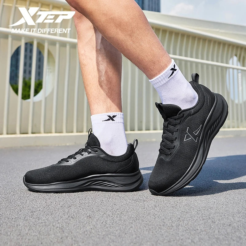 Mens Breathable Running Shoes With Lightweight Shock Absorbing Soft Sole Comfort