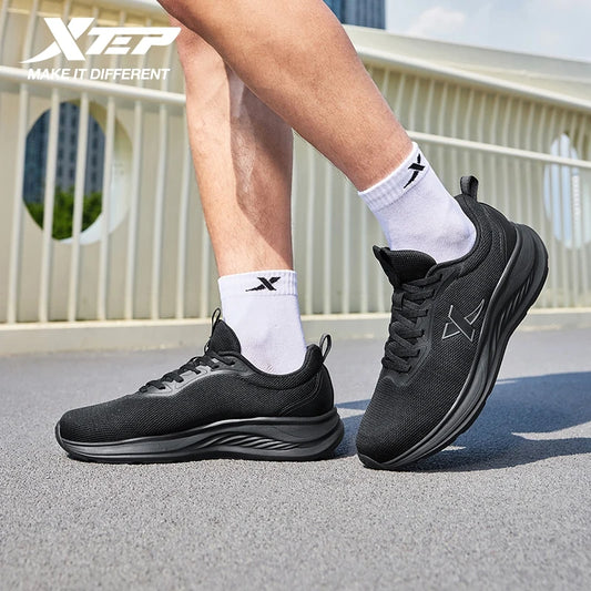 Mens Breathable Running Shoes With Lightweight Shock Absorbing Soft Sole Comfort