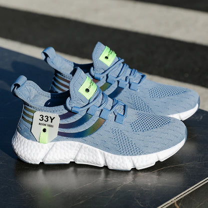 Mens Breathable Lightweight Sports Sneakers For Running Walking And Outdoor Activities