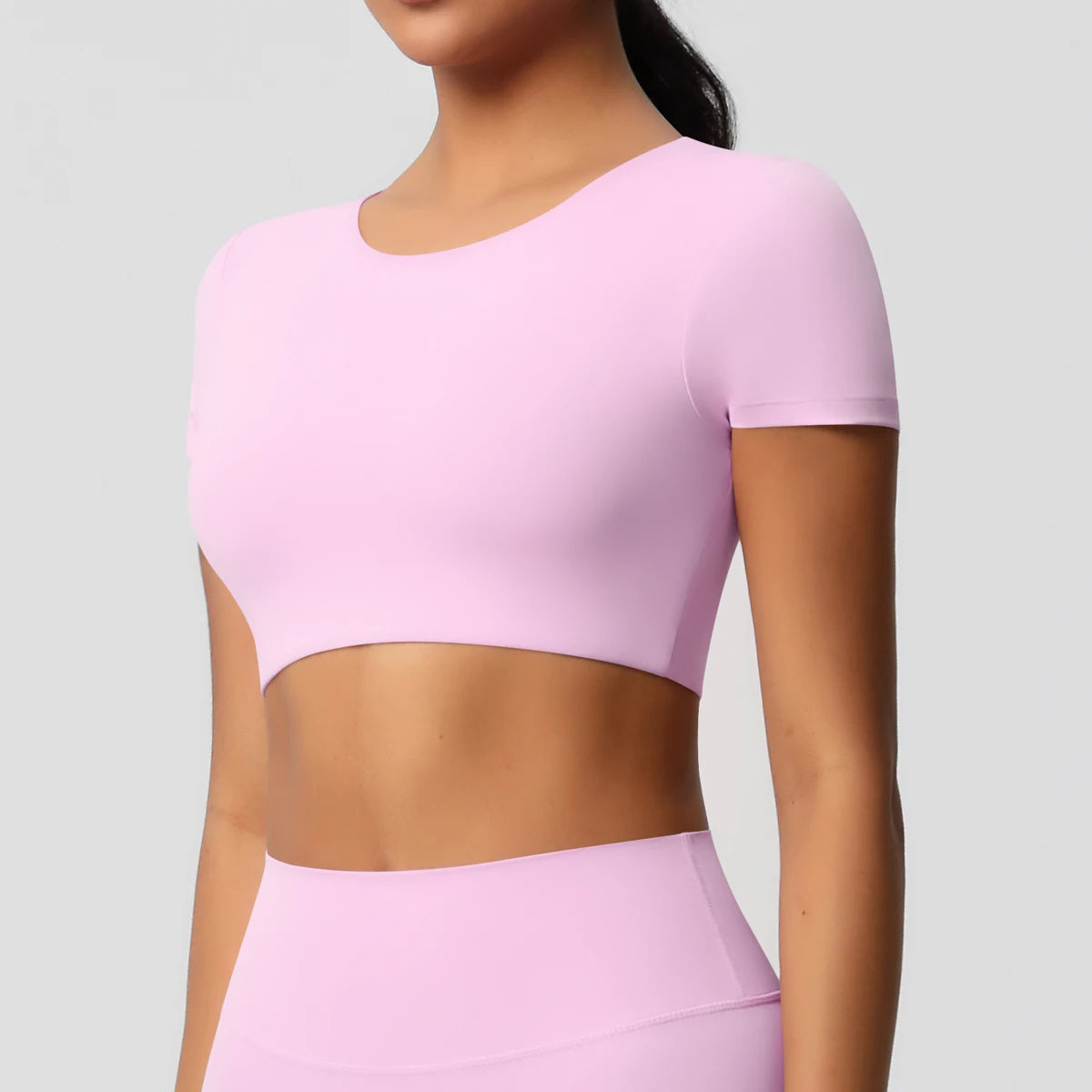 Women's Padded Running Sports Shirt For Yoga Fitness And Gym Training