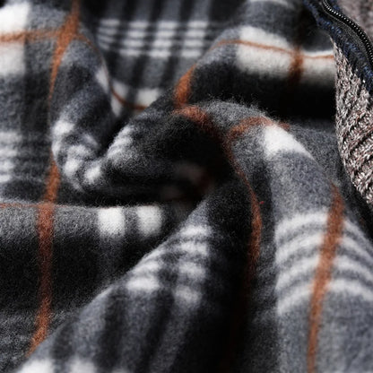 Mens Fleece Cardigan Jacket With Full Zip Warm Winter Fashion Style