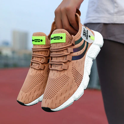 Mens Breathable Lightweight Sports Sneakers For Running Walking And Outdoor Activities