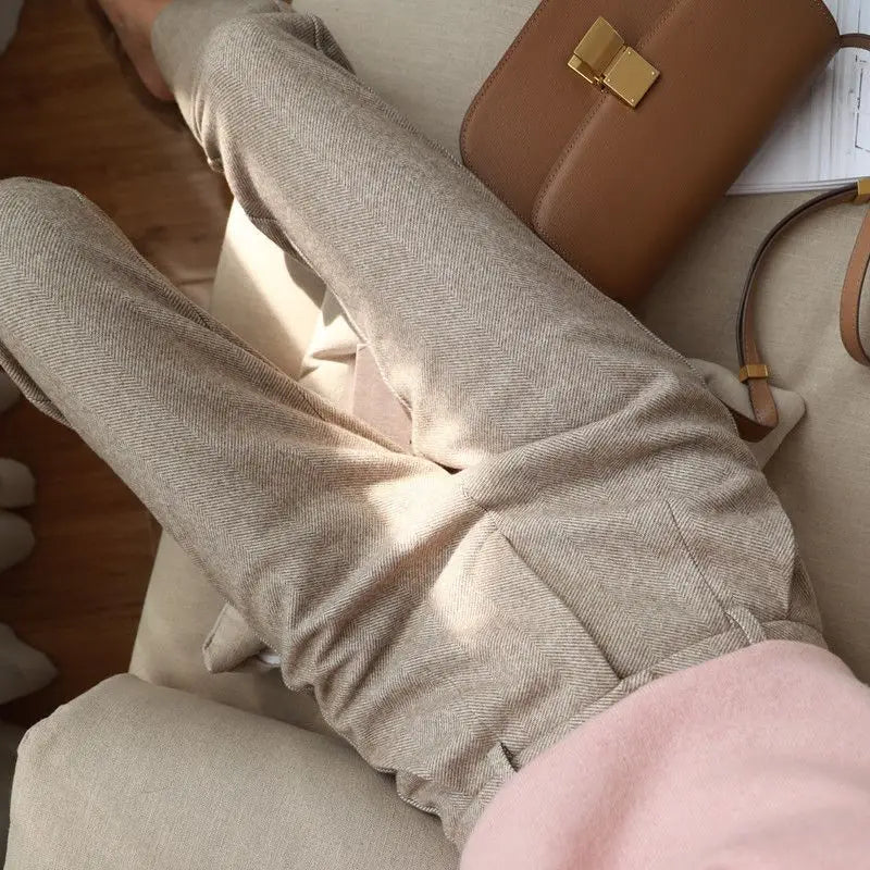 Womens High Waist Harem Pants With Casual Korean Fashion Style Design