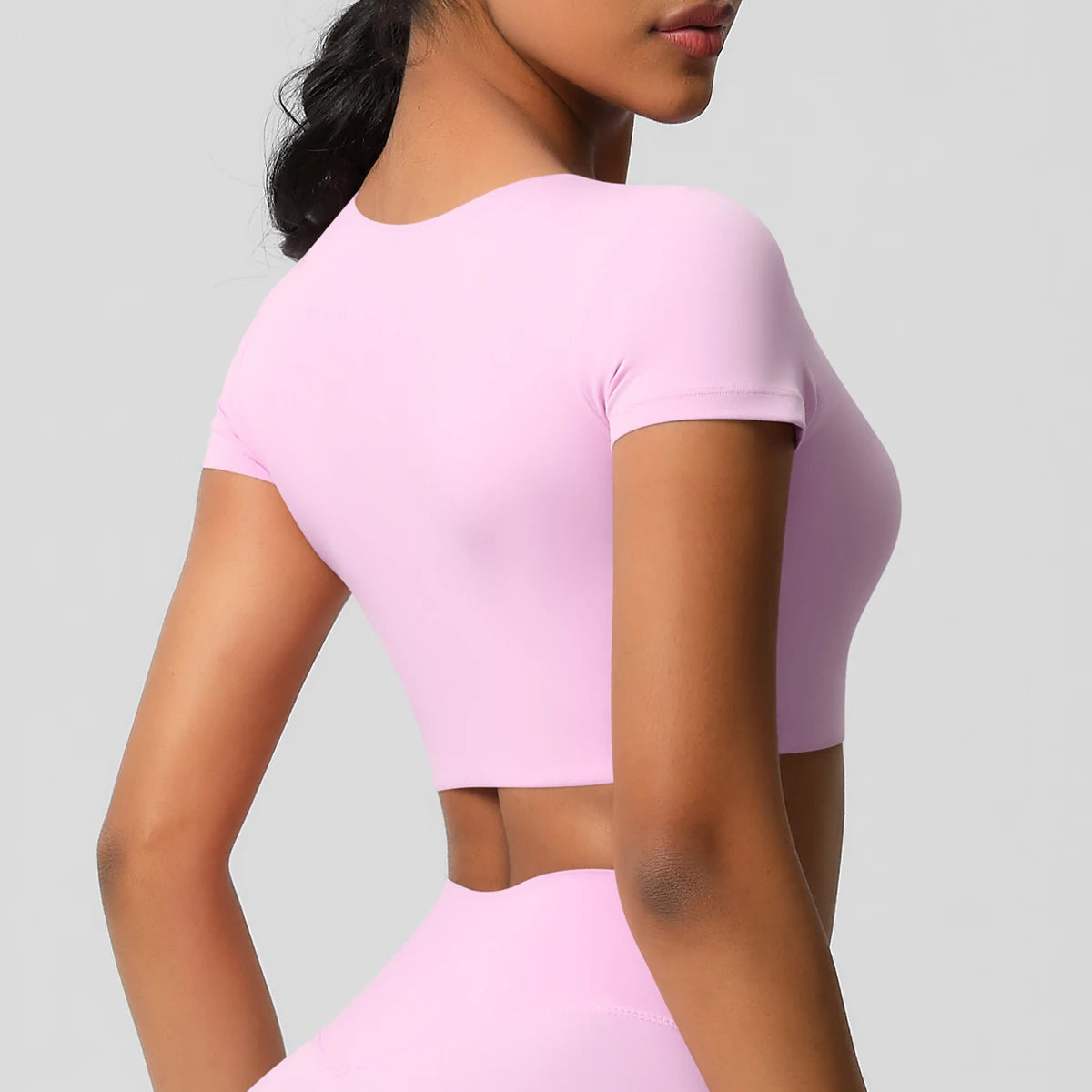 Women's Padded Running Sports Shirt For Yoga Fitness And Gym Training